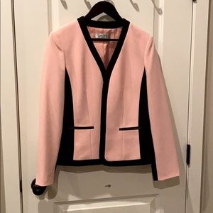 Pink & Black Blazer